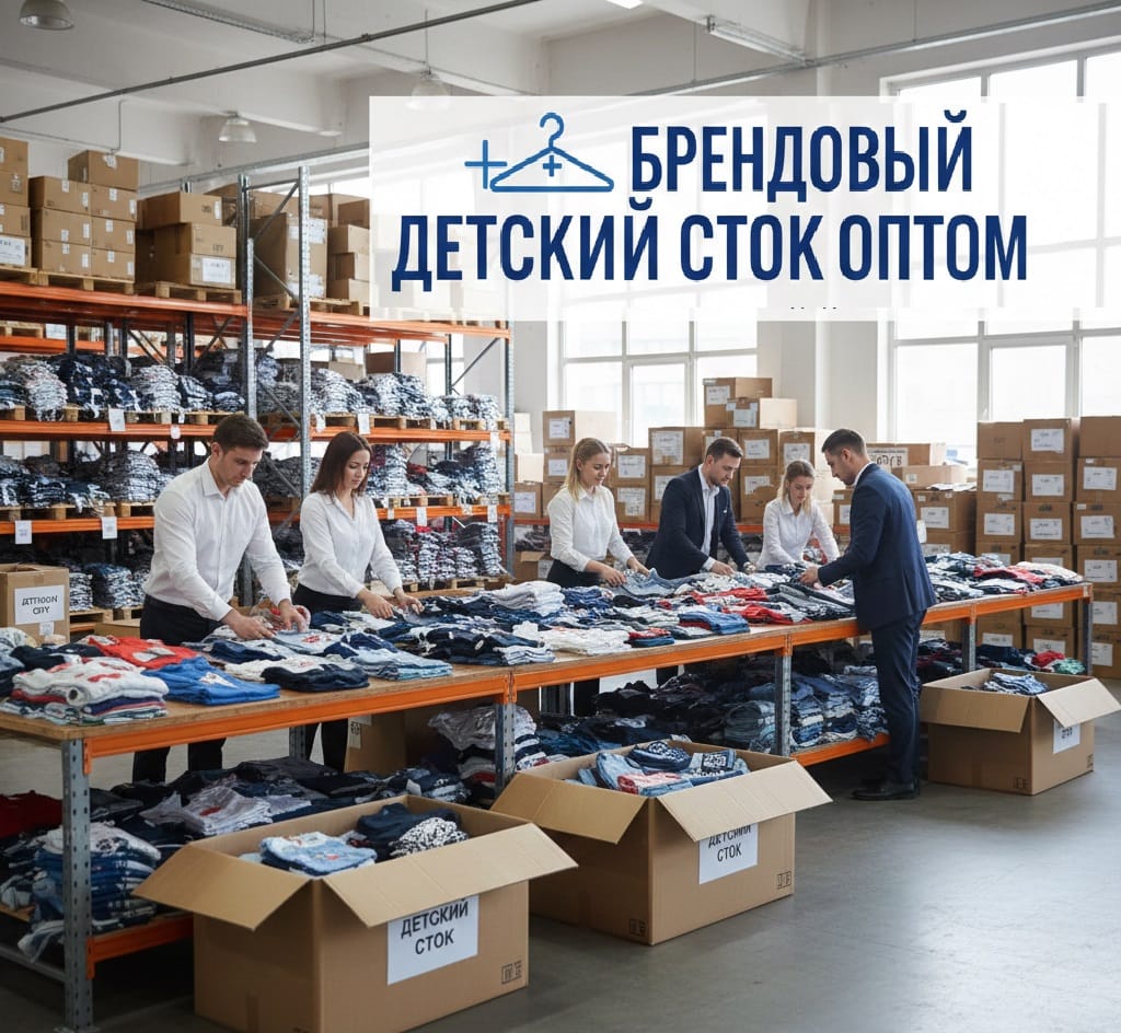 Брендовый детский сток оптом